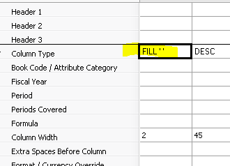 MR FILL Function