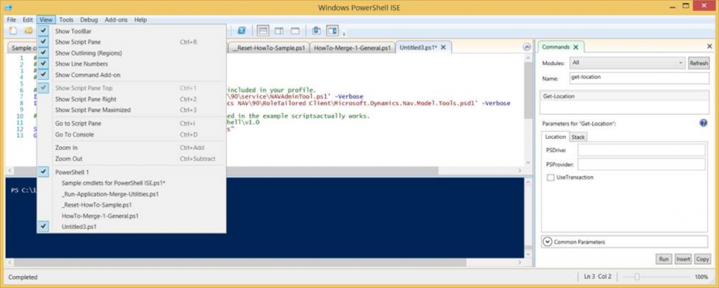 Quick Start Tips: Windows PowerShell ISE - Boyer & Associates