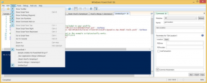 Windows PowerShell ISE in Dynamics NAV screen shot 1