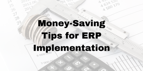 save money on ERP implementation