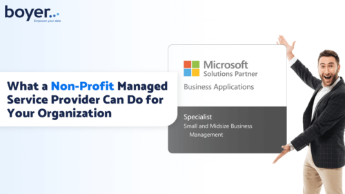 Explore What a Non-Profit Managed Service Provider Can Do for Your Organization