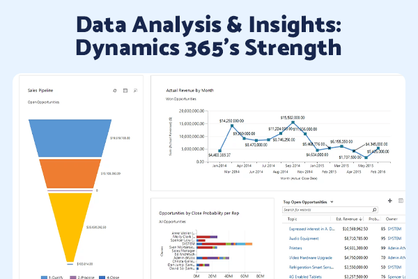 Data Analysis & Insights: Dynamics 365’s Strength