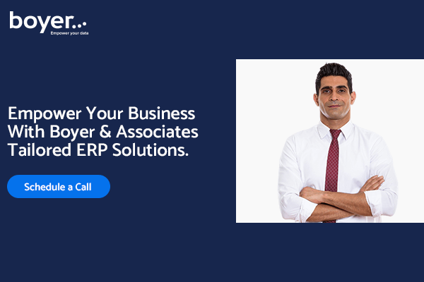 Contact Boyer & Associates to find out how we can help you with your ERP systems to maximize your profitability. 