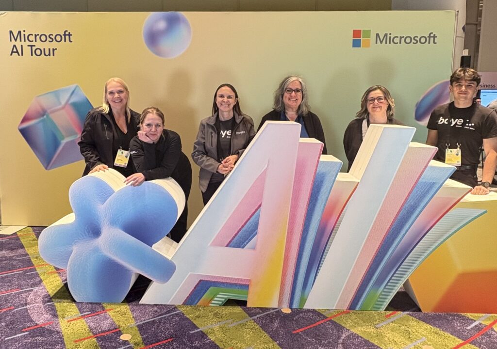 Boyer team at AI event in Atlanta
