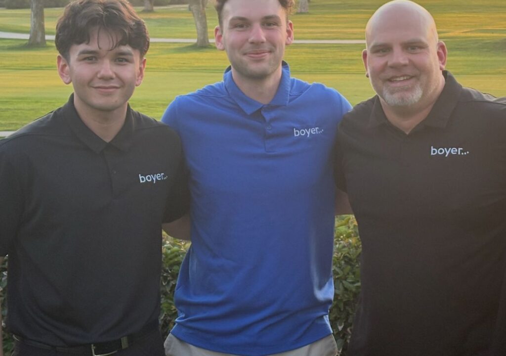 Boyer team at AI event in San Diego